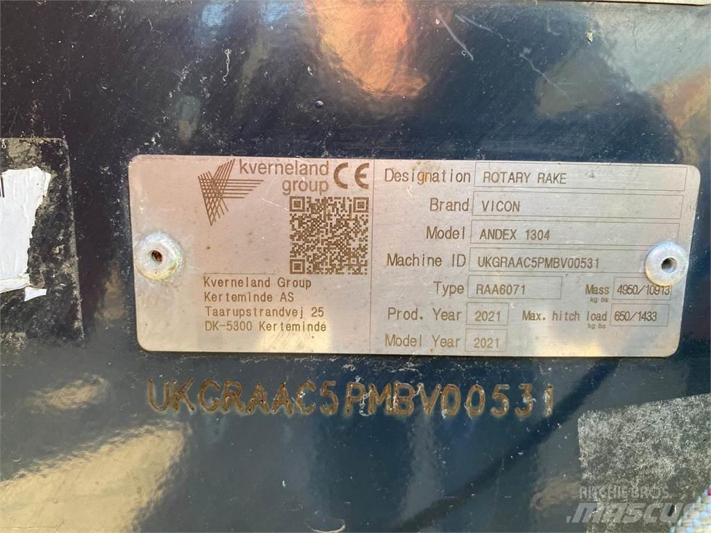 Kverneland Andex 1304 テッダー・テッダーレーキ