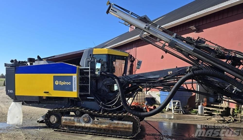 Epiroc SmartRoc T40 トンネル・地下鉱山向けドリル