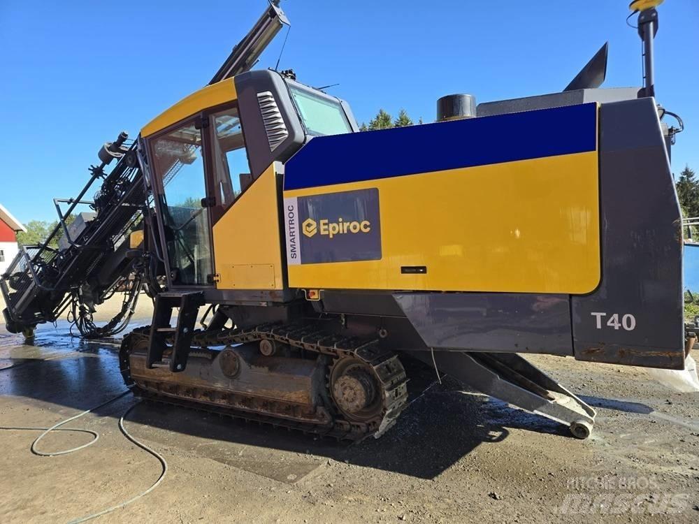 Epiroc SmartRoc T40 トンネル・地下鉱山向けドリル