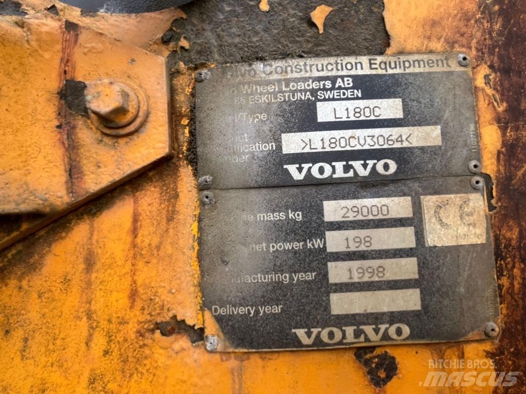 Volvo L180c ホイールローダー・タイヤショベル