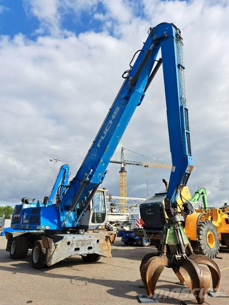 Fuchs MHL350E + Polyp 廃棄物／工業産廃処理機