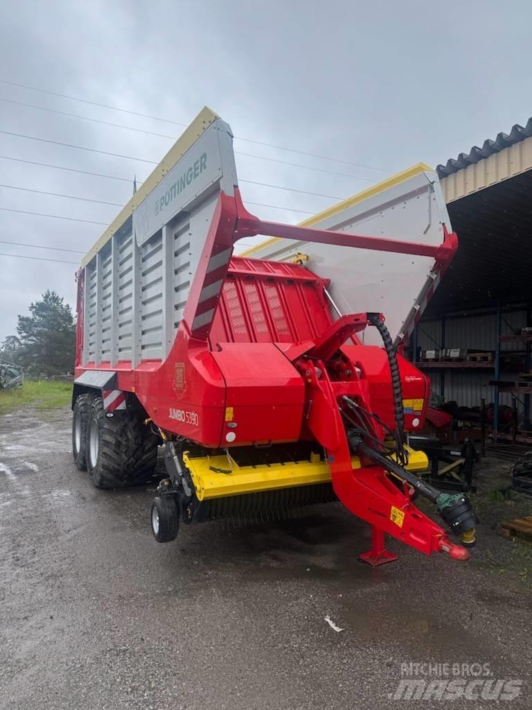 Pöttinger Jumbo 5390 セルフローディングトレーラー
