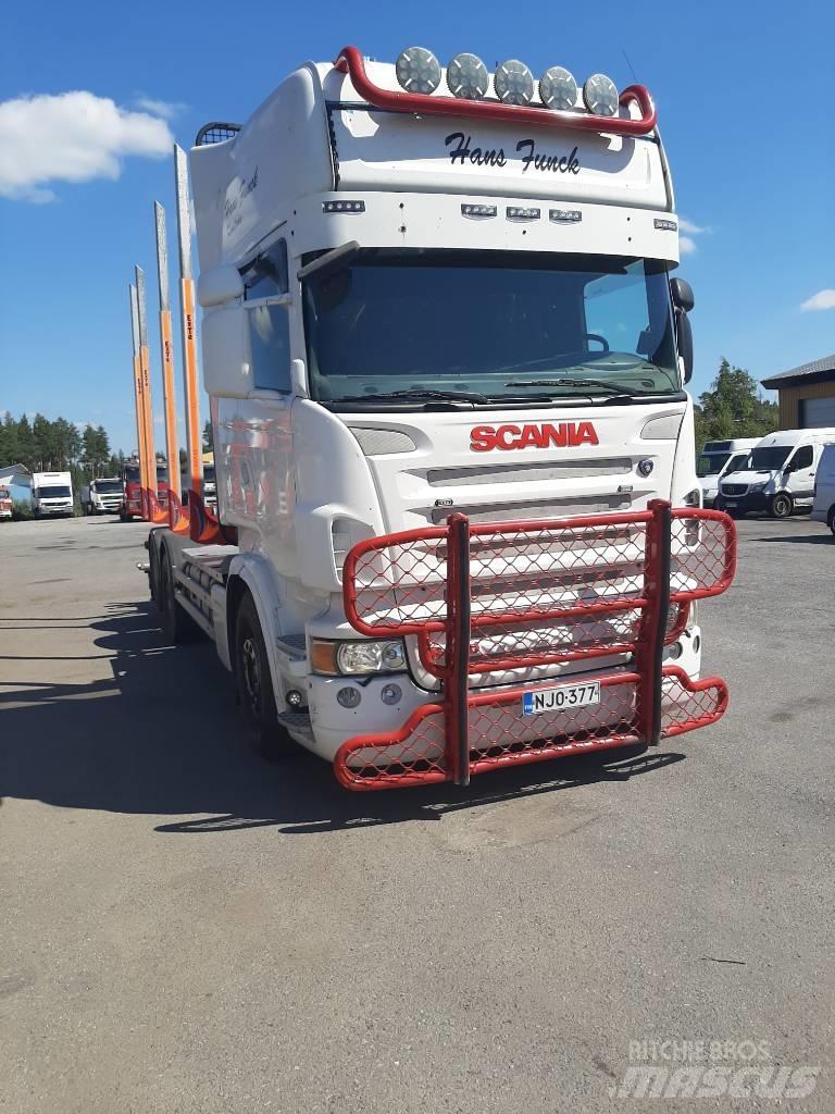 Scania R 560 木材トラック