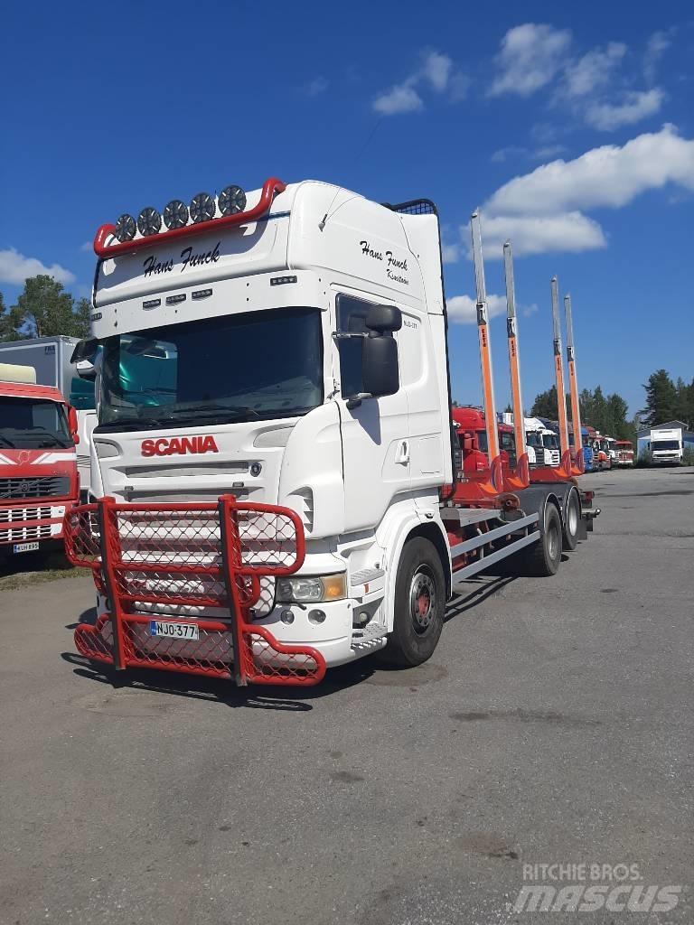Scania R 560 木材トラック