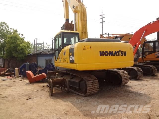 Komatsu pc200-7 大型油圧ショベル12t以上（パワーショベル・ユンボ）