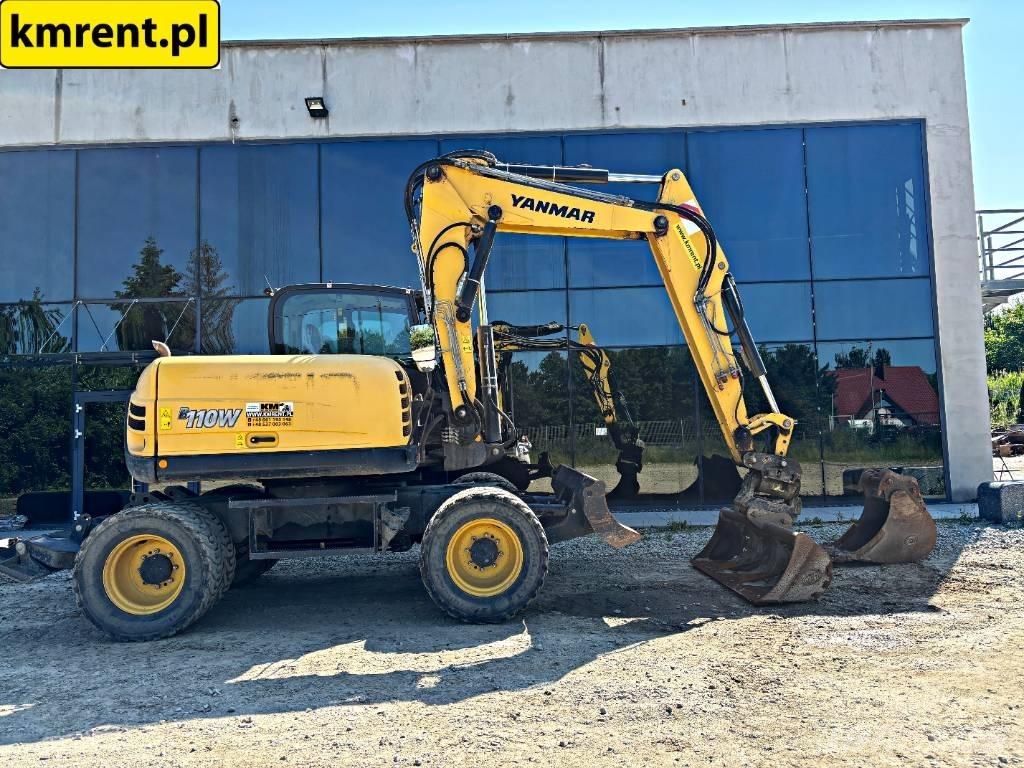 Yanmar B 110 W ホイール式油圧ショベル（パワーショベル・ユンボ・バックホー）