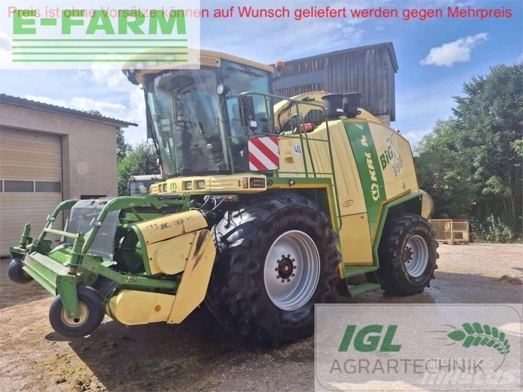 Krone big x 650 自走式フォレージハーベスター