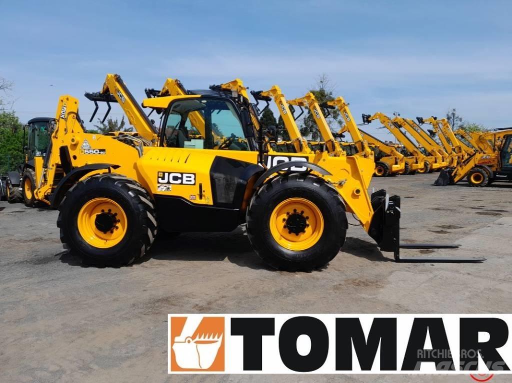 JCB 550-80 テレスコーピックハンドラー