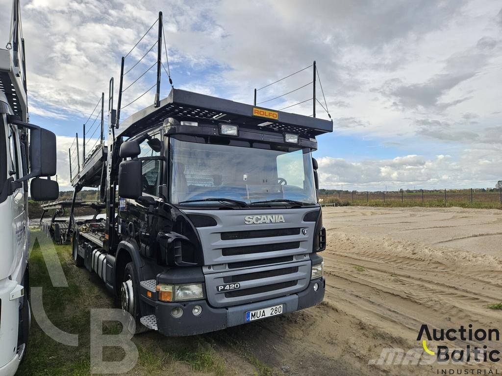Scania P 420 中古トラクターヘッド | トレーラーヘッド