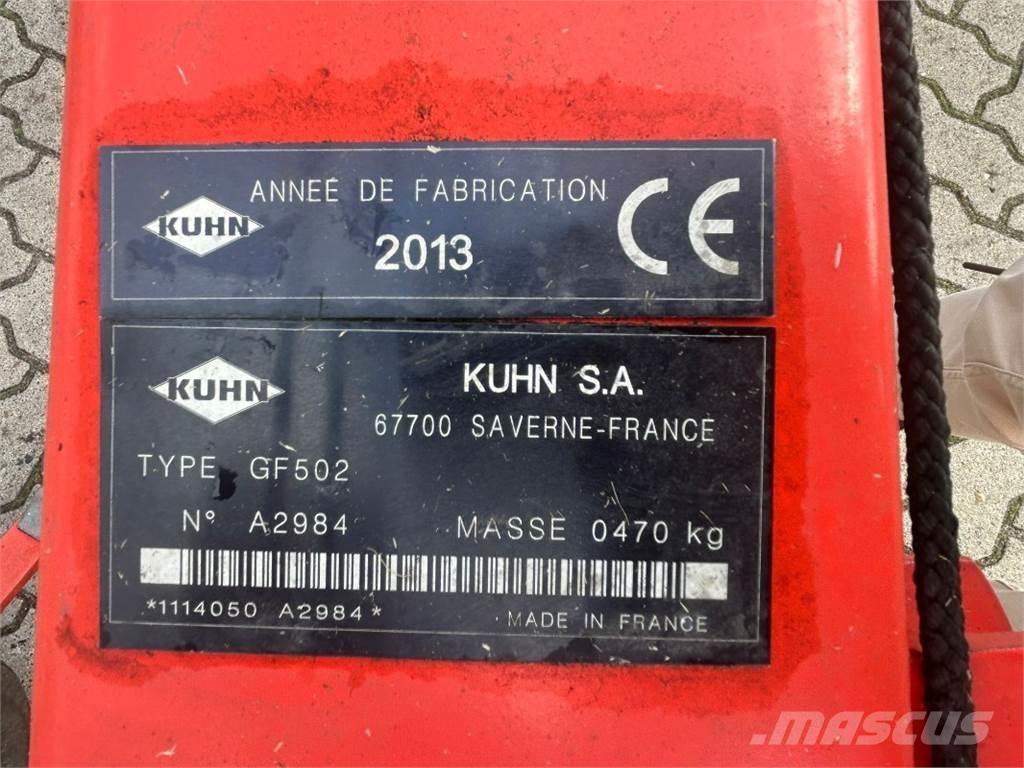 Kuhn GF 502 テッダー・テッダーレーキ