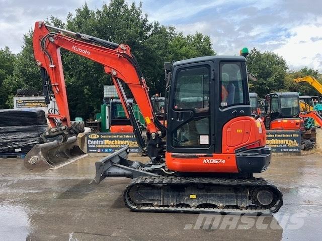 Kubota KX 057-4 ミニ油圧ショベル 7t以下（ミニユンボ・ミニディガー）