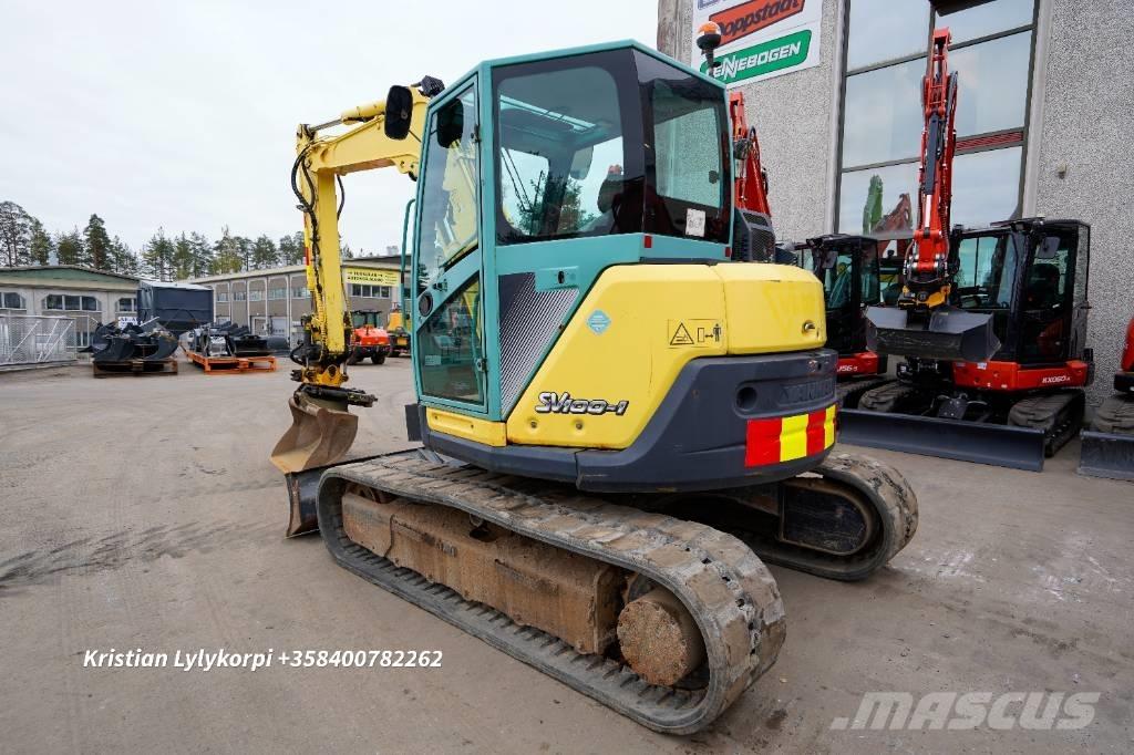 Yanmar SV 100-1 中型油圧ショベル 7ｔ-12ｔ（ユンボ・パワーショベル・バックホー）