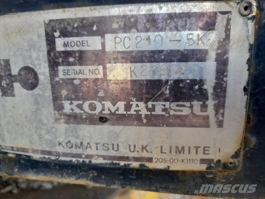Komatsu PC 210-5 大型油圧ショベル12t以上（パワーショベル・ユンボ）