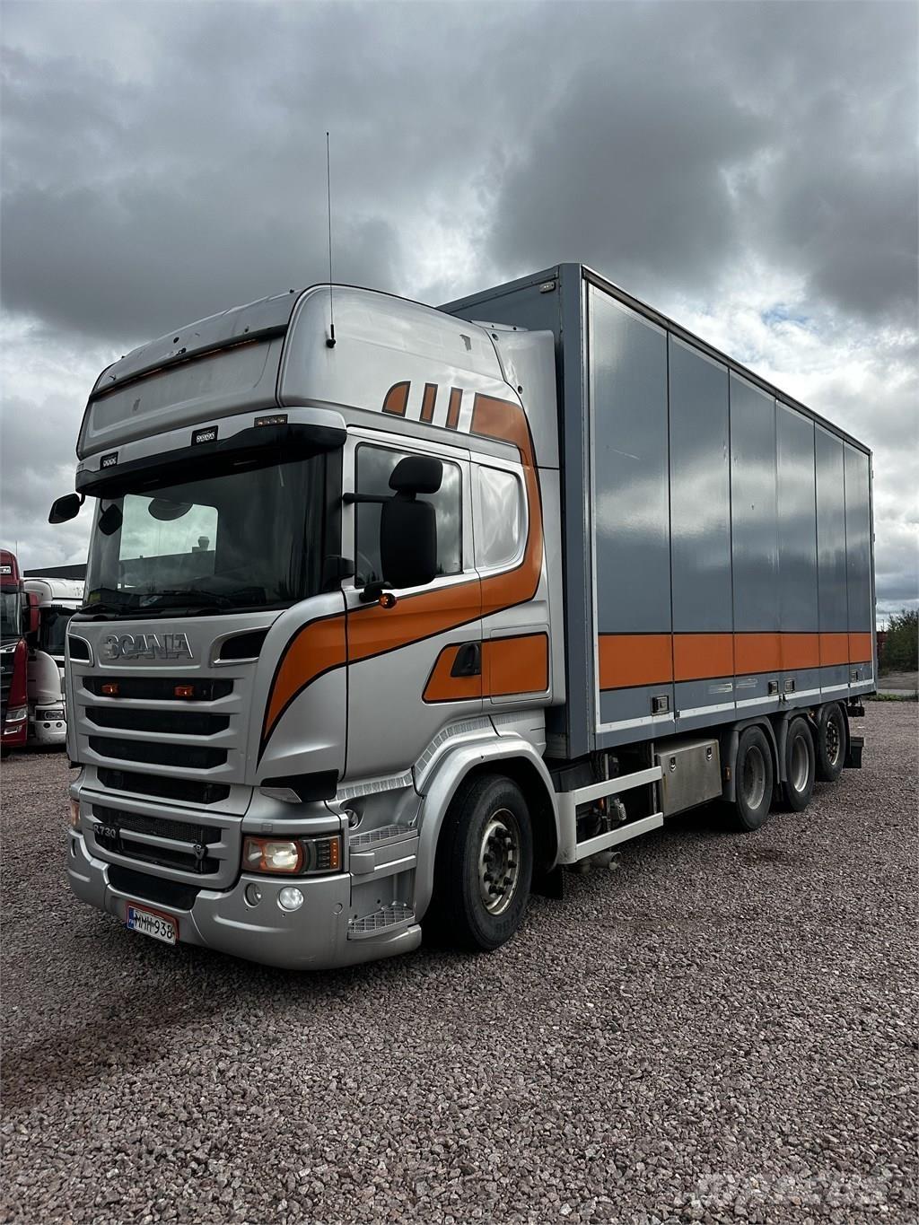 Scania R 730 ボックスボディー、ウイング、箱車
