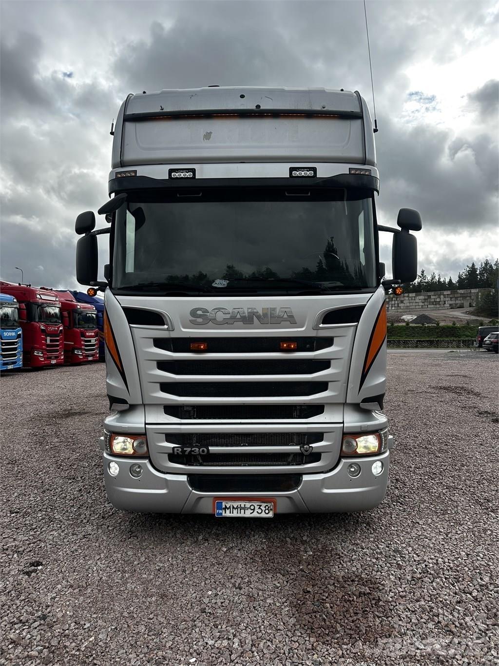 Scania R 730 ボックスボディー、ウイング、箱車