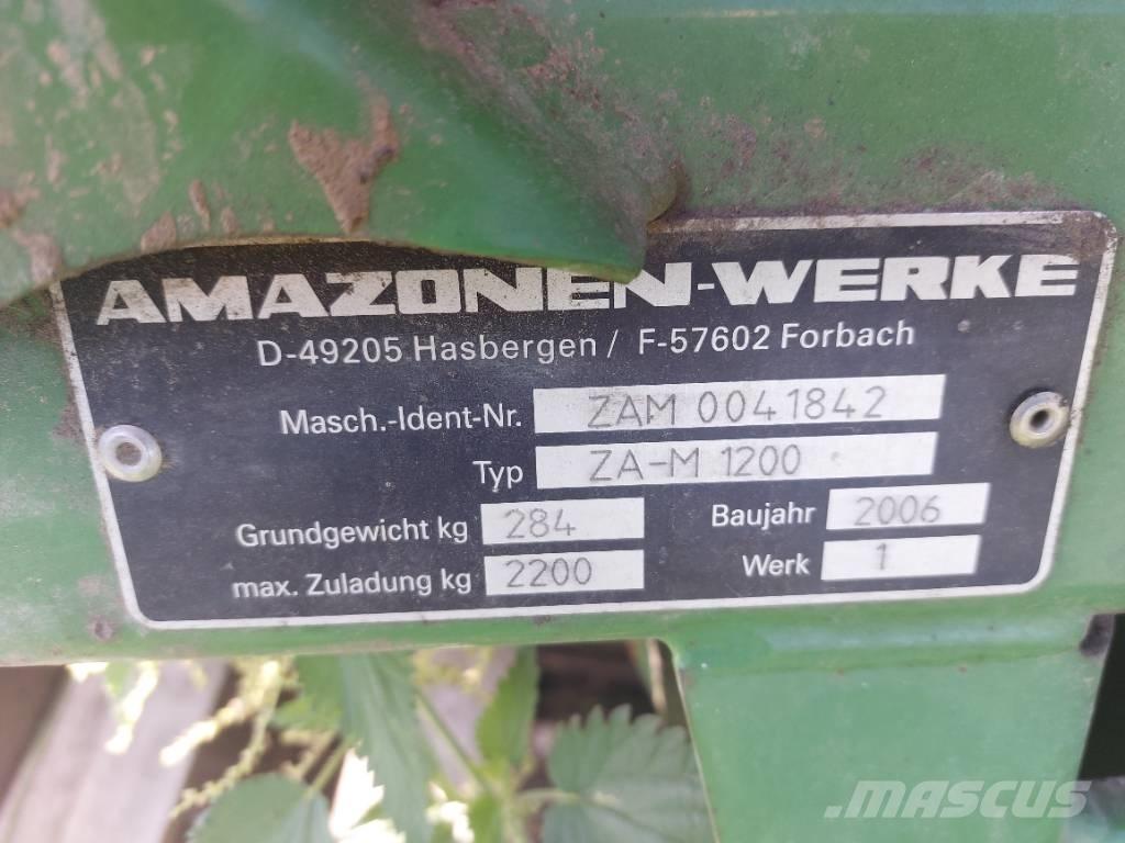 Amazone zam 1200 ミネラル散布機