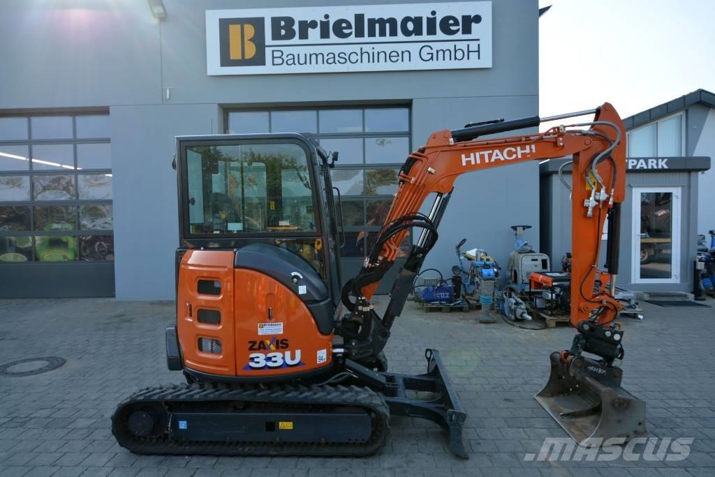 Hitachi ZX 33 U-6 ミニ油圧ショベル 7t以下（ミニユンボ・ミニディガー）