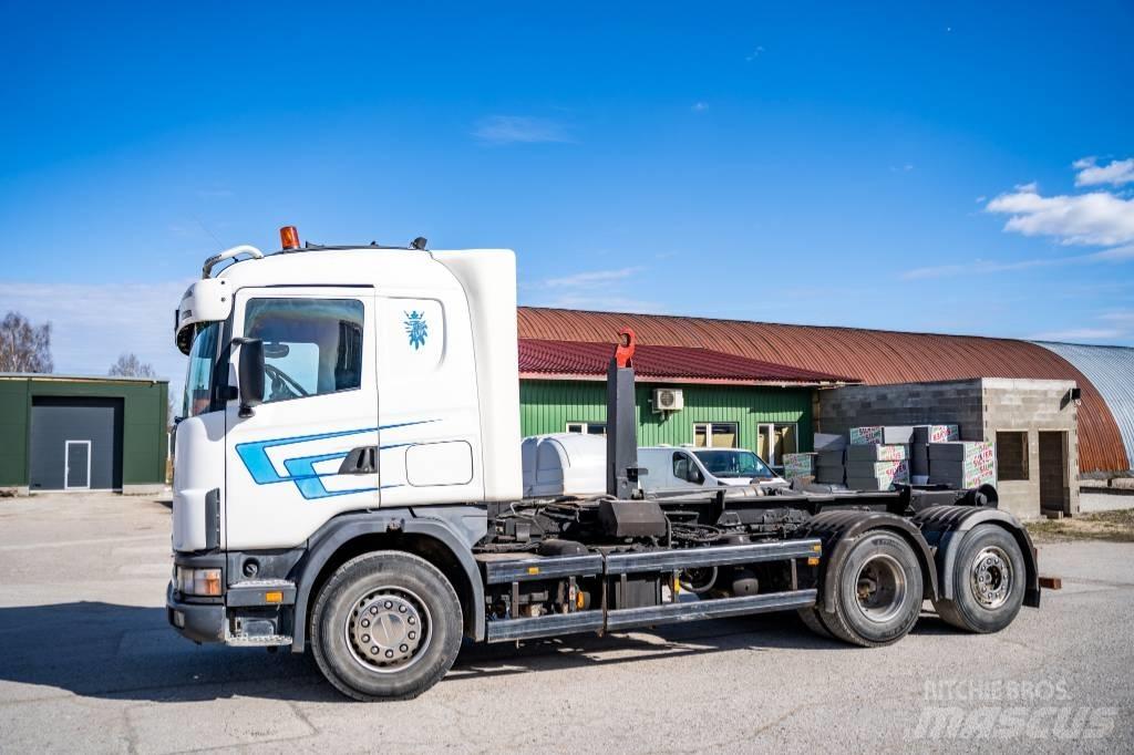 Scania R 144 GB アームロール