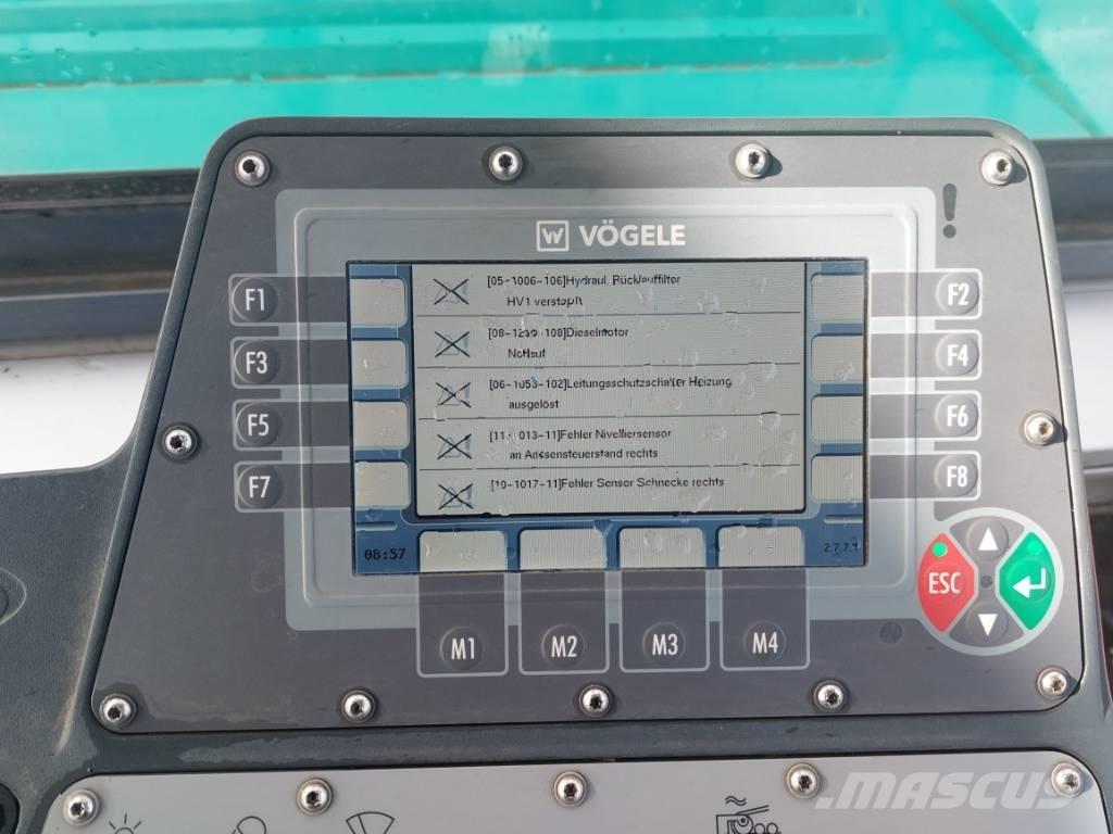 Vögele SUPER 1900-3I アスファルトフィニッシャ