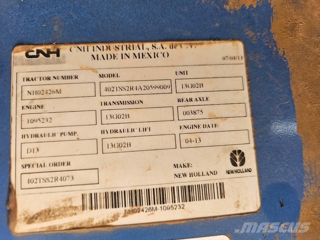 New Holland TS 6.120 トラクター