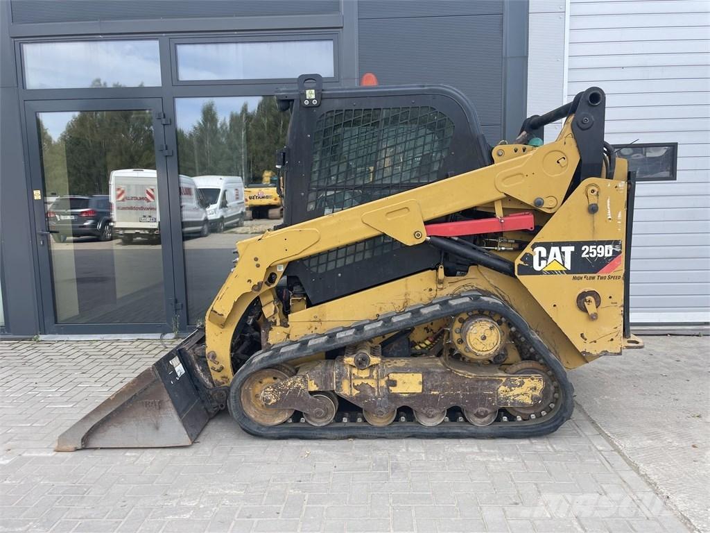 CAT 259D HF スキッドステアローダー