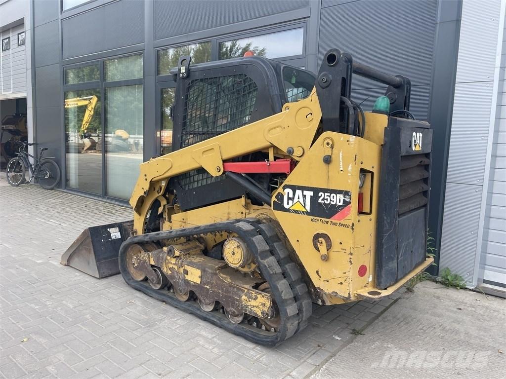 CAT 259D HF スキッドステアローダー