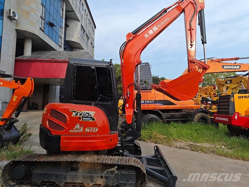 Kubota KX 155 ミニ油圧ショベル 7t以下（ミニユンボ・ミニディガー）