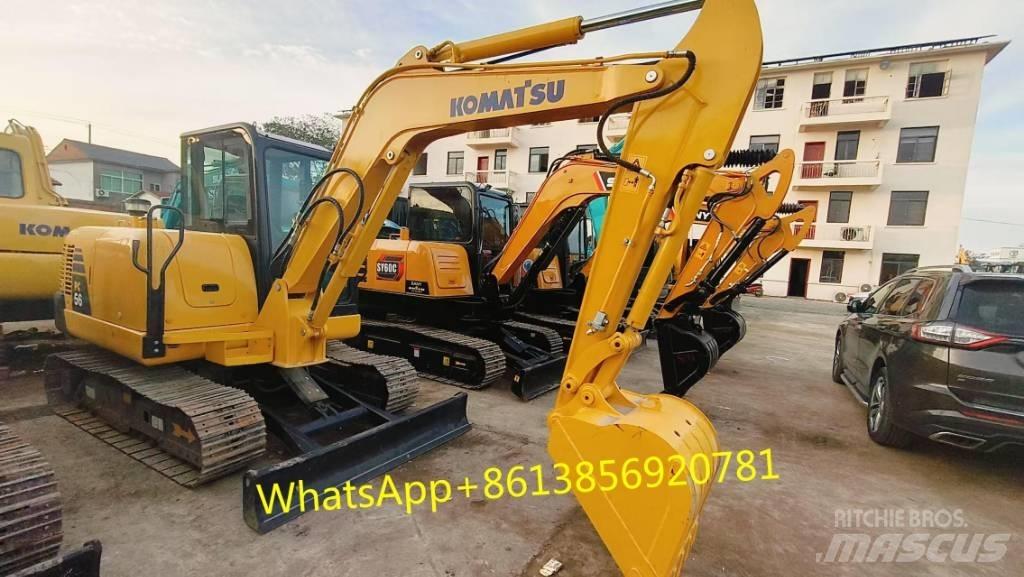 Komatsu PC 56-7 ミニ油圧ショベル 7t以下（ミニユンボ・ミニディガー）