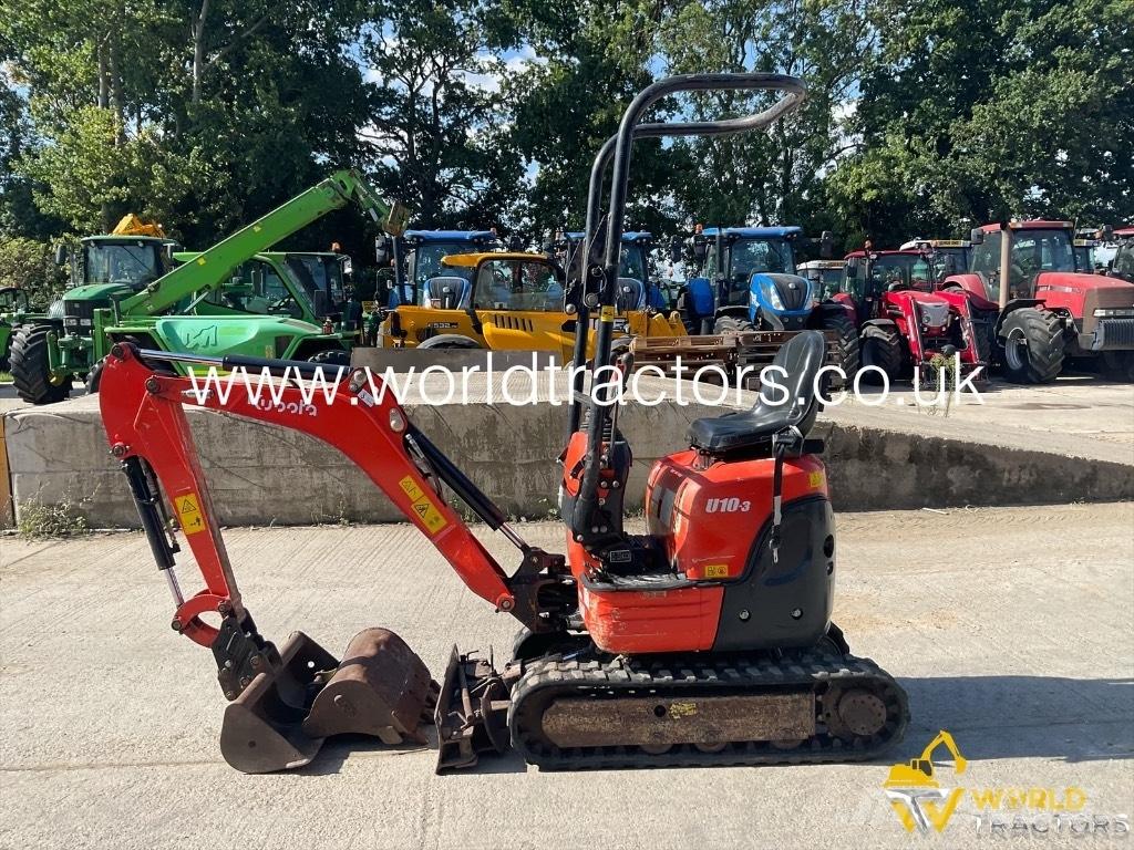Kubota U 10-3 ミニ油圧ショベル 7t以下（ミニユンボ・ミニディガー）