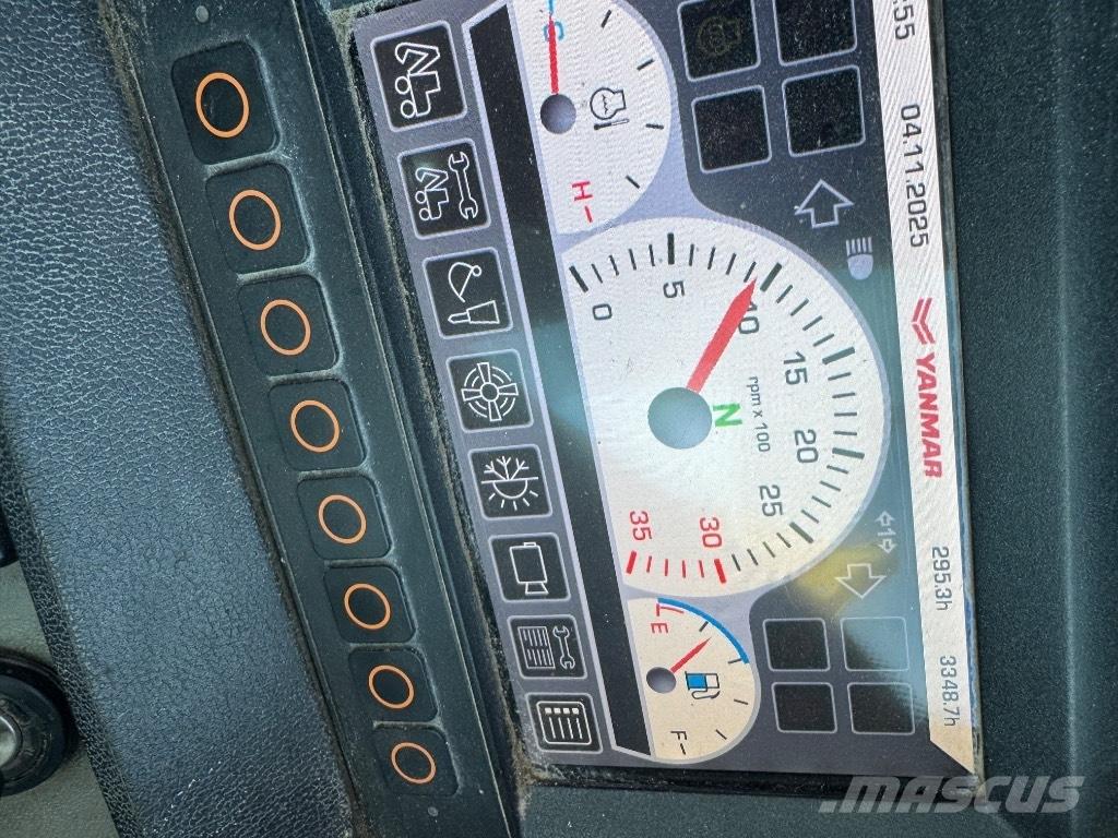 Yanmar B95W (40576) ホイール式油圧ショベル（パワーショベル・ユンボ・バックホー）