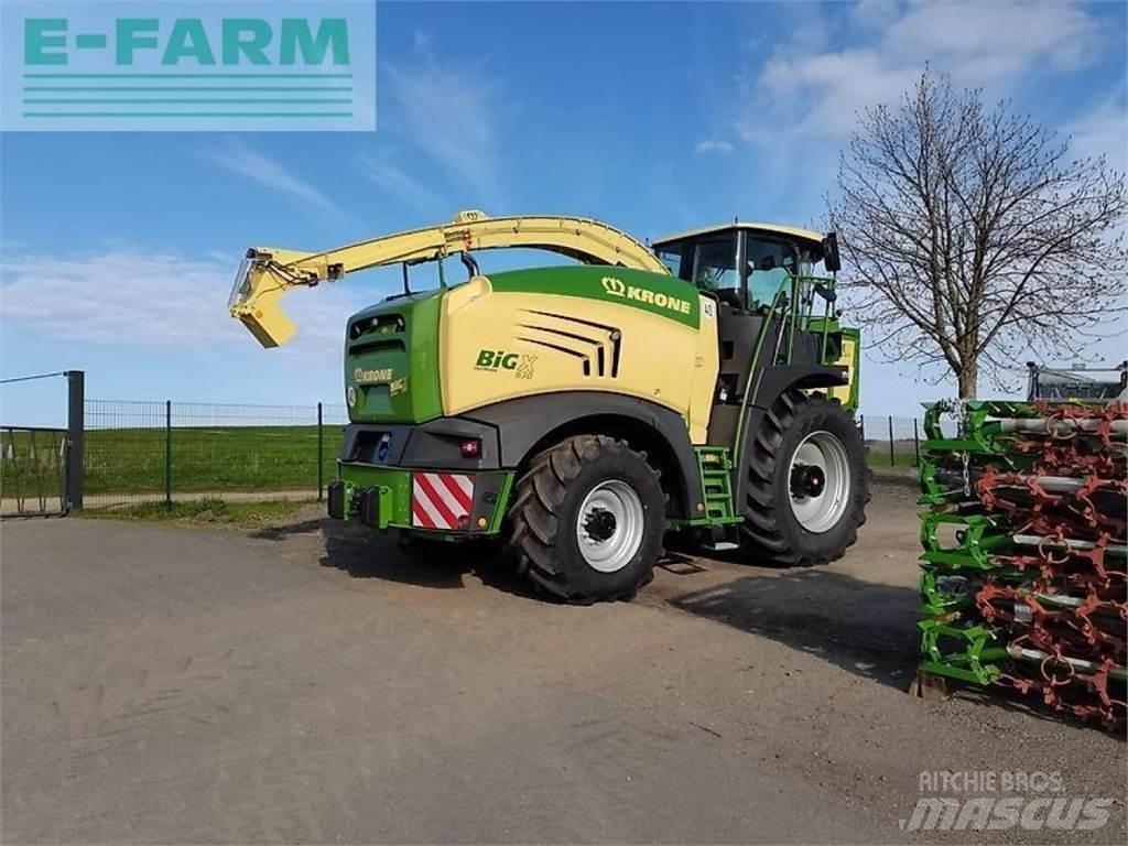 Krone big x 630 自走式フォレージハーベスター