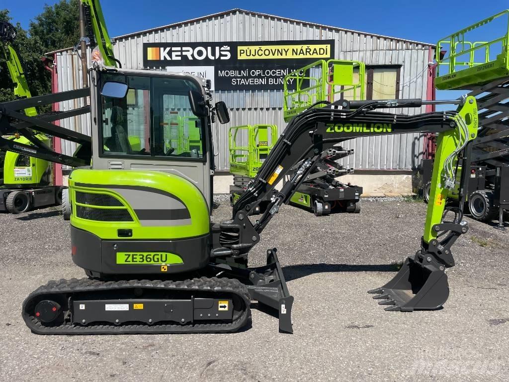 Zoomlion ZE 36 GU 大型油圧ショベル12t以上（パワーショベル・ユンボ）