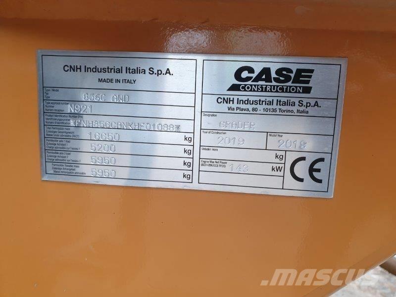 CASE 856 C AWD モーターグレーダー
