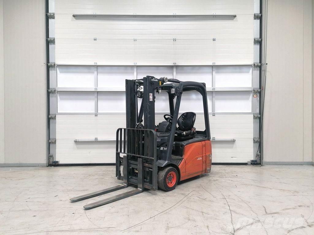 Linde E14-01 バッテリーフォークリフト