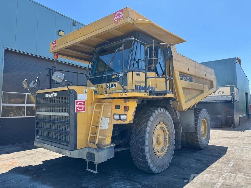 Komatsu HD405-7 サイト　ダンプ