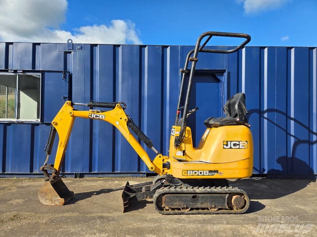 JCB 8008 CTS 3 Bkts ミニ油圧ショベル 7t以下（ミニユンボ・ミニディガー）