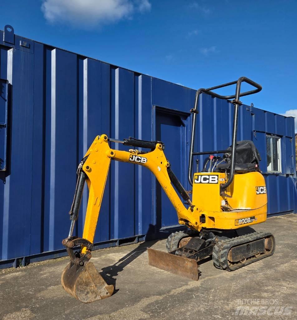 JCB 8008 CTS 3 Bkts ミニ油圧ショベル 7t以下（ミニユンボ・ミニディガー）