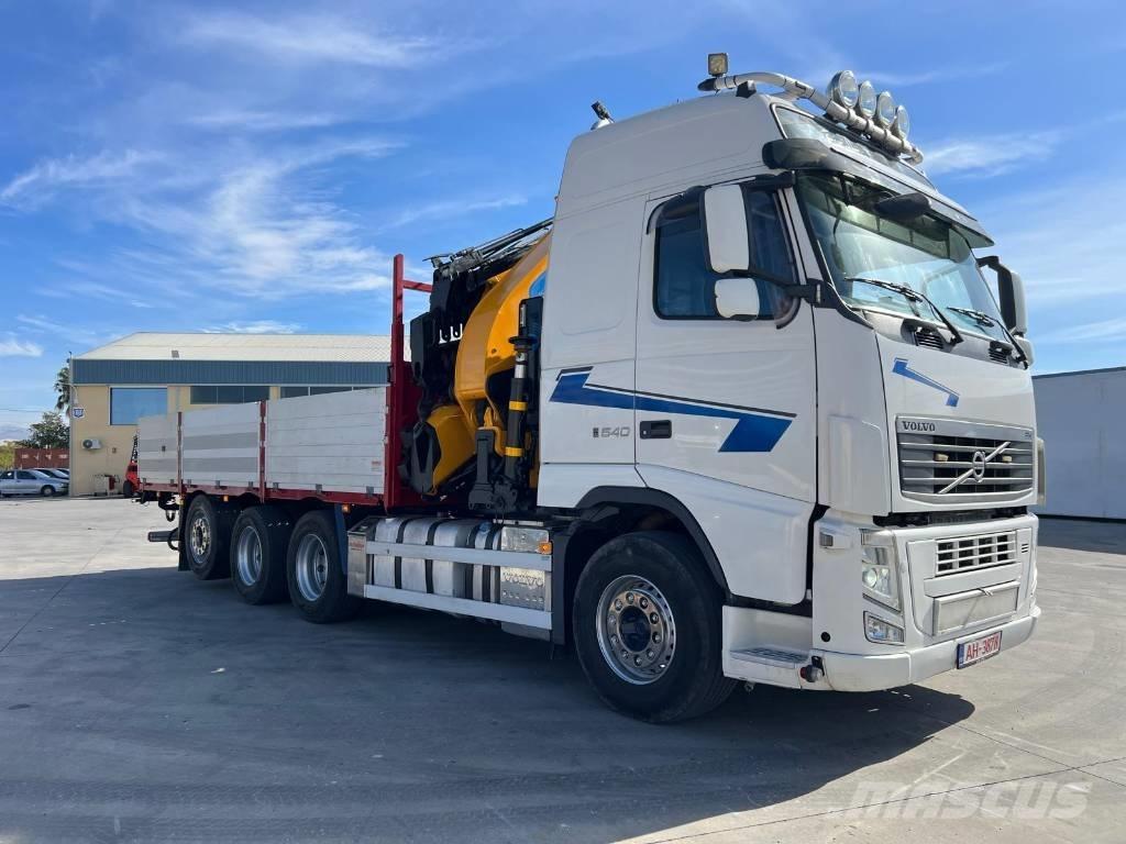 Volvo FM 540 クレーントラック、ユニック車
