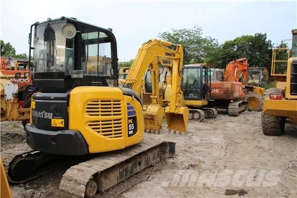 Komatsu PC 55 MR ミニ油圧ショベル 7t以下（ミニユンボ・ミニディガー）