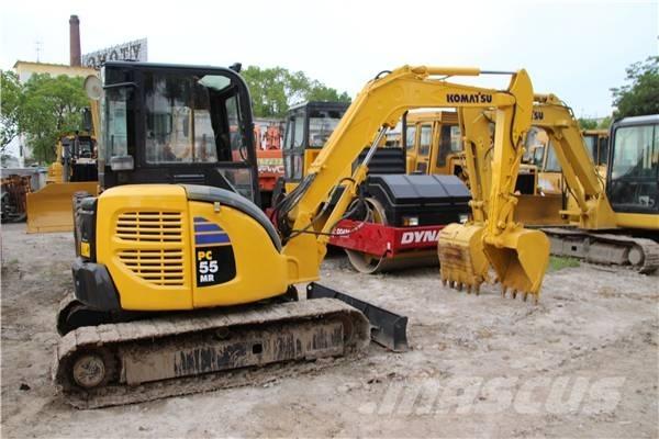 Komatsu PC 55 MR ミニ油圧ショベル 7t以下（ミニユンボ・ミニディガー）