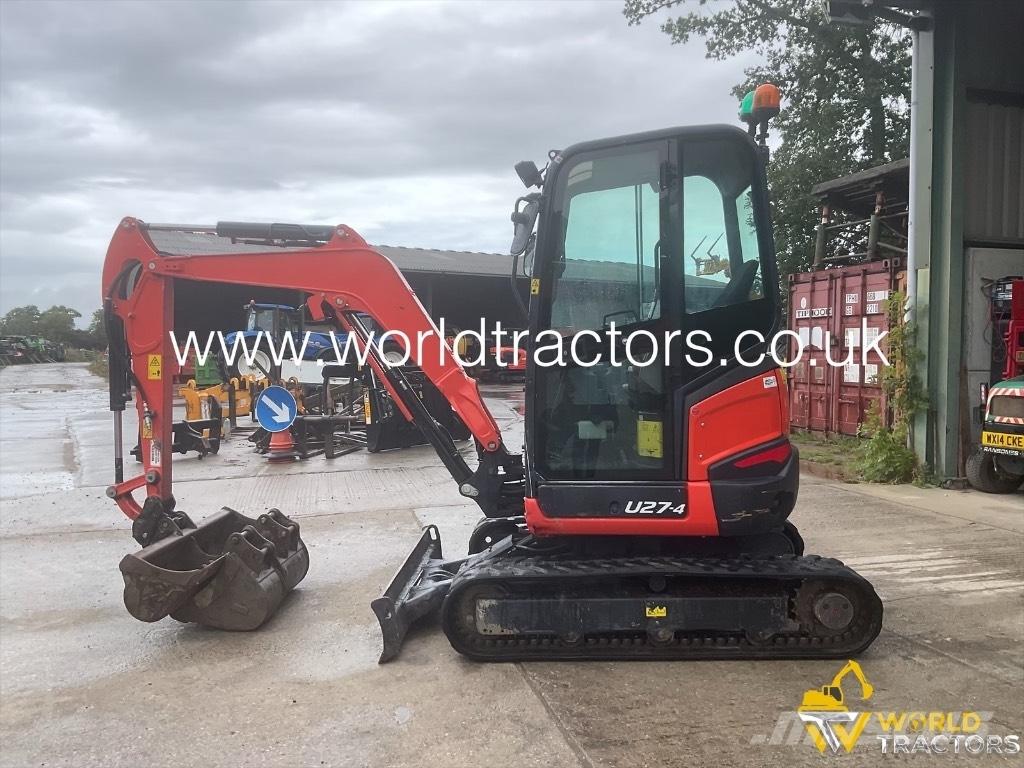 Kubota U 27-4 ミニ油圧ショベル 7t以下（ミニユンボ・ミニディガー）