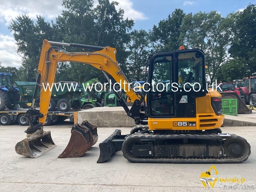 JCB 85 Z-2 中型油圧ショベル 7ｔ-12ｔ（ユンボ・パワーショベル・バックホー）