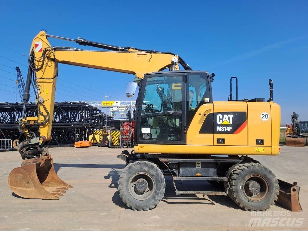 CAT M314F ホイール式油圧ショベル（パワーショベル・ユンボ・バックホー）
