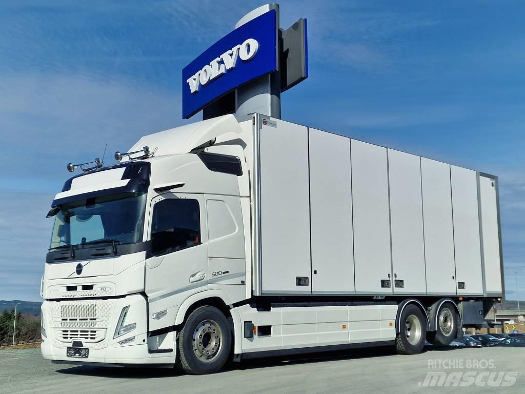 Volvo FM500 6x2 ボックスボディー、ウイング、箱車