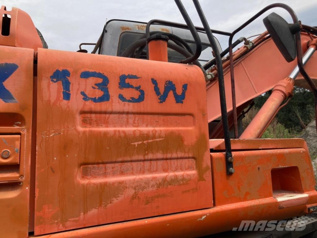 Hitachi EX 135 W ホイール式油圧ショベル（パワーショベル・ユンボ・バックホー）
