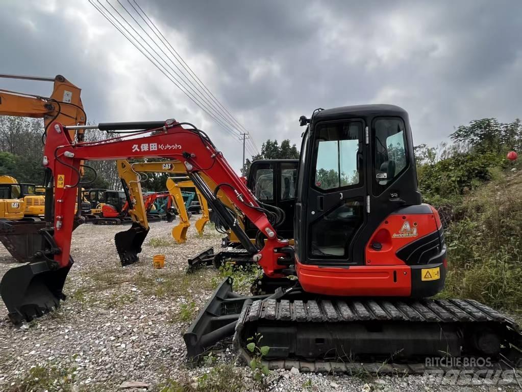Kubota U 55 中型油圧ショベル 7ｔ-12ｔ（ユンボ・パワーショベル・バックホー）
