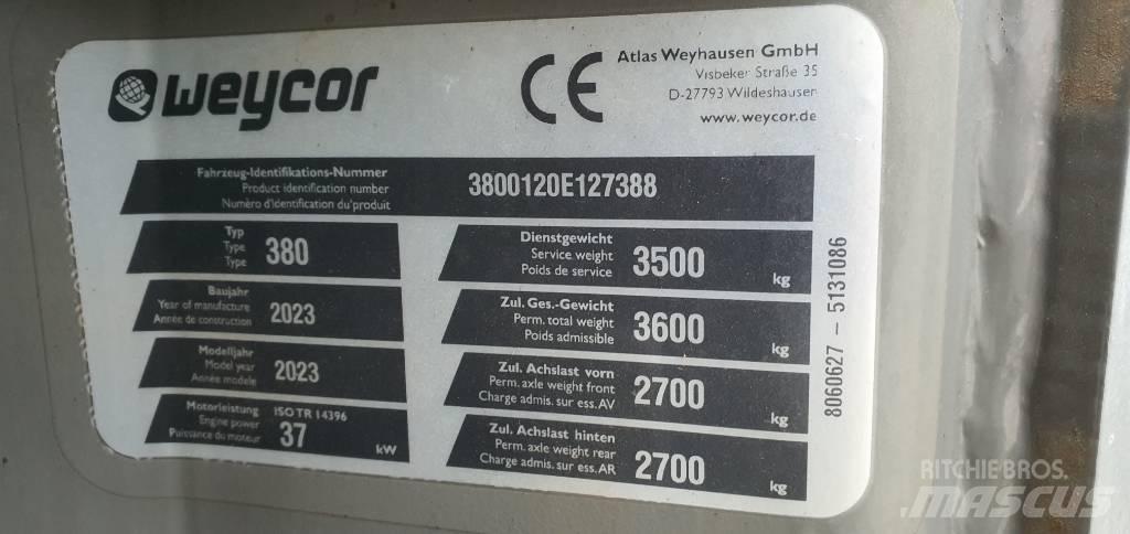 Weycor AR 380 ホイールローダー・タイヤショベル