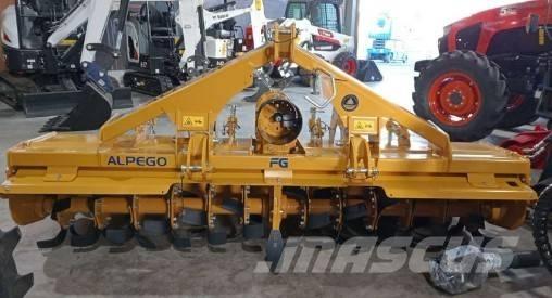 Alpego FG-300 E パワーハローとロータリーハロー