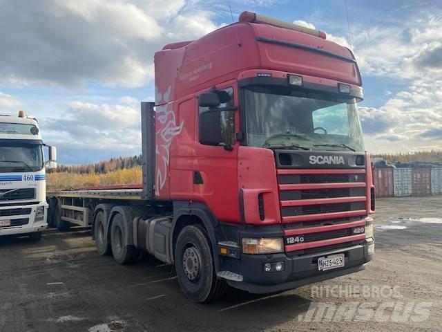 Scania R420, 6x2 中古トラクターヘッド | トレーラーヘッド