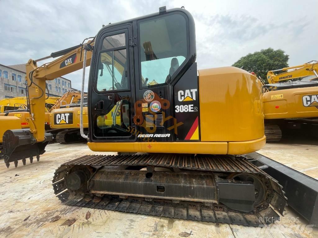 CAT 308 E 2 CR 中型油圧ショベル 7ｔ-12ｔ（ユンボ・パワーショベル・バックホー）